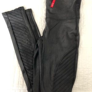 Spanx faux leather leggings